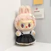 Solo Ropa de Muñeca38cm Labubu Muñeca de Vinilo de Felpa Ropa de Repuesto Labubu Ropa de Muñeca Vestido Mokoko