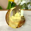Jm873-882 Penduricalhos de Parede Árabes do Oriente Médio Transfronteiriços em Acrílico, Decorações de Parede Étnicas para Feriados em Casa