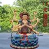1m Estátua de Doom Yuanjun Doujin Minjun Resina Fibra de Vidro Estátua de Buda Adoração ao Templo 1,46m 1,8m