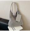 Bolso Tote de Lana de Cordero de Gran Capacidad para Mujer 2026 Nuevo Estilo Coreano Ins Bolso de Hombro de Peluche Bolso de Hombro Grande para Viaje