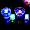 Bar Ktv Cubo de Hielo Luminoso Juguete Luminoso Que se Enciende al Entrar en Contacto con el Agua Cubo de Hielo Colorido LED Sensor Cubo de Hielo Flash Luz de Cubo de Hielo Fabricante