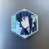 Pegatina magnética para refrigerador Demon Blade, diseño tridimensional de dibujos animados creativos de Anime Nezuko Tanjiro Demon Slayer Team, imán decorativo personalizado