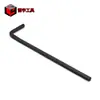Chave Allen Sextavada de Cabeça Chata 2-10mm Tipo L Chave Allen Sextavada Estendida Chave Allen Sextavada Preta Ferramentas de Ferragem