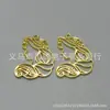 Cabeza de belleza que conserva el color, marco hueco de epoxi UV, pegamento de resina, marco de metal, accesorios para joyería DIY, material hecho a mano