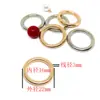 Anillo Cerrado Circular de Aleación de Zinc Accesorios para Ropa y Bolsos Anillo Metálico Sin Costura Hebilla Redonda para Cinturón de Mujer Hebilla de Anillo Redondo