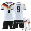 A2627 Alemania Camiseta de Visitante Copa del Mundo Uniforme de Fútbol No. 13 Müller N.º. 8 Kroos No. 7 Jersey de Havertz
