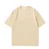Camiseta Personalizada de Algodón Puro 230g Cuello Redondo Camisa Publicitaria Camisa Cultural Ropa de Trabajo Ropa de Grupo para Hombre Talla Grande Manga Corta Estampado