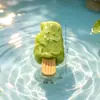 Sorvete Crocante Simulador Divertido Picolé Miniatura Comida Brinquedo Chaveiro Pingente DIY Grampo de Cabelo Elástico de Cabelo