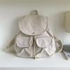 Mochila de Lona Harajuku para Niñas 2025 Nueva Japonesa y Coreana de Gran Capacidad Casual Estudiante Mochila Escolar Simple para Exteriores