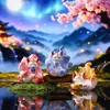 Temporada de Regreso a Clases: Caja Misteriosa Oficial Fox Yin Yun Xi - Figura de Zorro Espiritual Estilo Chino Etéreo, Decoración de Escritorio de Alto Valor, Coleccionable de Moda