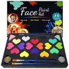 Amazon transfronterizo traje de pigmento de color para cara a base de agua pigmento para pintura corporal fácil de limpiar pigmento para vacaciones Halloween
