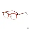 Gafas Geniales de Madera, Monturas de Gafas Transparentes Degradadas de Dos Tonos, Diseño Que Realza la Sofisticación, Monturas de Gafas Degradadas
