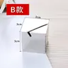 Suporte de Cartão de Mesa em Aço Inoxidável Pegador de Comida para Buffet Suporte de Exibição de Etiqueta de Comida Cartão de Lugar de Mesa de Hotel Nome