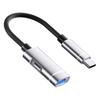Adaptador OTG multifuncional tipo C para USB 2.0 Conversor de carregamento PD Mouse para celular Leitor de cartão de disco U