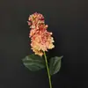 Flores artificiales vintage estilo wabi-sabi, ramos falsos estilo pastoral, hojas de otoño, flores secas, decoraciones de jarrón para el hogar, sala de estar y comedor
