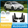 Comercio Exterior Transfronterizo Adecuado para Toyota Rav4 2016-2018 Guardabarros de Rueda de Coche Suministros de Modificación de Cuero