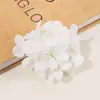 Cabeça de Hortênsia Simulada Tecido de Seda Flor Artificial Material para Guirlanda DIY Acessórios Flor Artificial Grampo de Cabelo Acessórios de Cabelo com Flor Flor de Casamento
