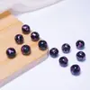 Boutique estilo japonés cuentas de vidrio rotas con lámina de plata cuentas de vidrio con lámina de plata sueltas material para pulseras pasadores de pelo cuentas sueltas accesorios DIY al por mayor
