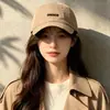 Novo Estilo Tendência Boné Ripped Duckbill Casal Versátil Chapéu Fashion para Mulheres Boné de Baseball Bordado com Letra Personalizada para Homens Estilo Coreano