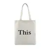 Bolsa de lona 2021 nueva bolsa de hombro para mujer bolsa casual simple para verduras bolsa de protección ambiental bolsa para el almuerzo