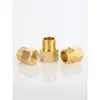 Conector Adaptador de Conversão Direto Cobre Puro Rosca Macho/Fêmea Redutora 6 Pontos 1 Polegada para Rosca Fêmea 4 Pontos para Rosca Macho 1 Ponto 2 Pontos 3 Pontos Reto
