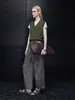 Cárdigan de punto con cuello en V color verde militar moment para mujer, nueva colección primavera/otoño 2026, moderno y elegante, con un ambiente relajado y chic