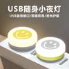Lámpara de escritorio para dormitorio con luz LED nocturna con protección ocular USB y tesoro de carga, cabezal de carga de energía móvil para computadora, luz de noche para dormitorio