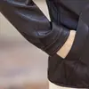 Chaqueta Abrigo de Cuero para Mujeres de Mediana Edad Solapa 2026 Nuevo Otoño Ropa Mamá Elegante Holgada Versátil Chaqueta de Otoño/Invierno Top