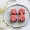 Alegría en la CaraMolde para Pastel de Luna 50g, Prensado a Mano 3D Estilo Cantonés Piel de Nieve Montaña de Durazno Pastel de Frijol Mungo Fabricante
