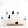 Frasco de Vidro para Loção Frasco Spray para Perfume Frasco Cosmético Frasco Conta-gotas de Vidro Fosco para Óleo Essencial 5ml-30ml-100ml