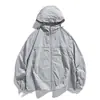 Ropa de Protección Solar UPF50+ Nueva para Hombre 2026, Marca de Verano de Moda, Ropa de Protección Solar Ligera para Exteriores de Seda de Hielo, Chaqueta Transpirable de Secado Rápido y Amigable con la Piel