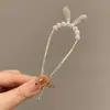 Herramienta Perezosa para Peinar el Cabello Hacedor de Moños Peine de Cuatro Dientes Pasador de Pelo Pinza para el Pelo de Inserción Inversa Pasador de Pelo en Forma de U Accesorio de Peinado para Mujeres