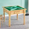 Frete grátis para uso doméstico Mesa de Mahjong de madeira maciça Mesa de xadrez e cartas Mahjong manual Mesa de xadrez e cartas de uso duplo para dormitório Mesa de pardal