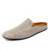Nuevos Mocasines para Hombre 2024, Piel Suave, Suela Blanda, Zapatos Casuales de Piel, Zapatos Perezosos Slip-On para Hombre, Zapatos Planos Estilo Británico
