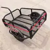Novo trailer externo para motocicletas elétricas e bicicletas, usado para transportar mercadorias, montar barracas, acampar, pescar e como veículo de três rodas
