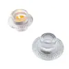 Portavelas de Vidrio Nórdico de Doble Cabeza Cuidadosamente Seleccionados, Accesorios para Cena Romántica a la Luz de las Velas, Decoraciones para Pedida de Mano, Decoraciones de Mesa para el Hogar