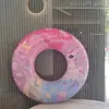 Anillo flotador infantil grueso al por mayor estrella unicornio anillo de natación patrón de dibujos animados anillo inflable para las axilas anillo flotante agua