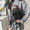 2025 Nova Tendência Europeia e Americana Estampa Personalizada Moda Casual Retrô Mochila de Grande Capacidade para Viagem Mochila Escolar