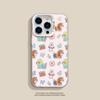 Para Apple 16 Capa de Celular Fosco 11Pro Cor Prata 15 Capa Protetora Desenho Animado Vivo Bonito Buzz Puppy