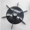 Ventilador de Motor Monofásico Pequeño Aspa de Ventilador de Plástico 15mm10mm12mm14mm16mm18mm20mm Aspa de Bomba de Aire