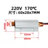 Fábrica 12V~220V Cerámico Ptc Temperatura Constante Aire Calentador Eléctrico Elemento Calefactor Aluminio Fundido Placa Calefactora 60