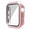 Adequado para pulseira de furo duplo apple s10 capa apple watch7/SE/6/5/43 capa rígida anti-queda tudo incluído