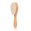 Cepillo de lana para bebé para lavar el cabello, la cara y como cepillo de baño, con cerdas suaves para limpiar la suciedad. Venta directa de fábrica.