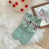 Meias de Lã Plush para Mulheres, Meias Grossas Quentes de Inverno até o Meio da Panturrilha, Meias para Chão, Meias para Dormir em Casa, Lã Coral Fofa para Maternidade