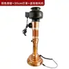 Tubo de escape retráctil para barbacoa estilo coreano con luz LED, tubo de humo extensible, tubo de ventilación para barbacoa coreana, tubo de escape