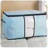 Saco de Armazenamento para Colcha de Tecido Não Tecido, Bolsa Organizadora de Roupas, Bolsa de Viagem para Roupas, Saco de Armazenamento, Saco de Embalagem para Armazenamento e Mudança de Colchas
