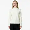 Comercio Electrónico Transfronterizo de Amazon Marca de Moda MAX Auténtico Mismo Estilo Color Sólido Cuello Medio Cuello Redondo Corte Holgado Suéter Tejido Mujer