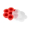 Caja de silicona de 7 compartimentos para suplementos alimenticios caja de suplementos para alimentos de bebé caja de hielo para sub-empaque molde de hielo con tapa molde de hielo suministro transfronterizo de Amazon