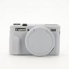 Adecuado para Cámara Canon G7Xmarkii Funda de Silicona G7Xii Funda Protectora G7X2 Bolsa de Carcasa Blanda Bolsa para Cámara