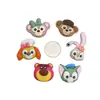 Acessórios de Resina de Animal de Desenho Animado Grande Boneca Coelho diy Material para Decoração de Fivela de Sapato, Capa de Celular, Joias com Cola de Chantilly